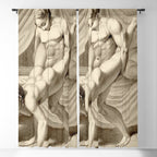 Jean Frédéric Maximilien de Waldeck Erotic Lovers XI Window Curtain Gallery Image 5