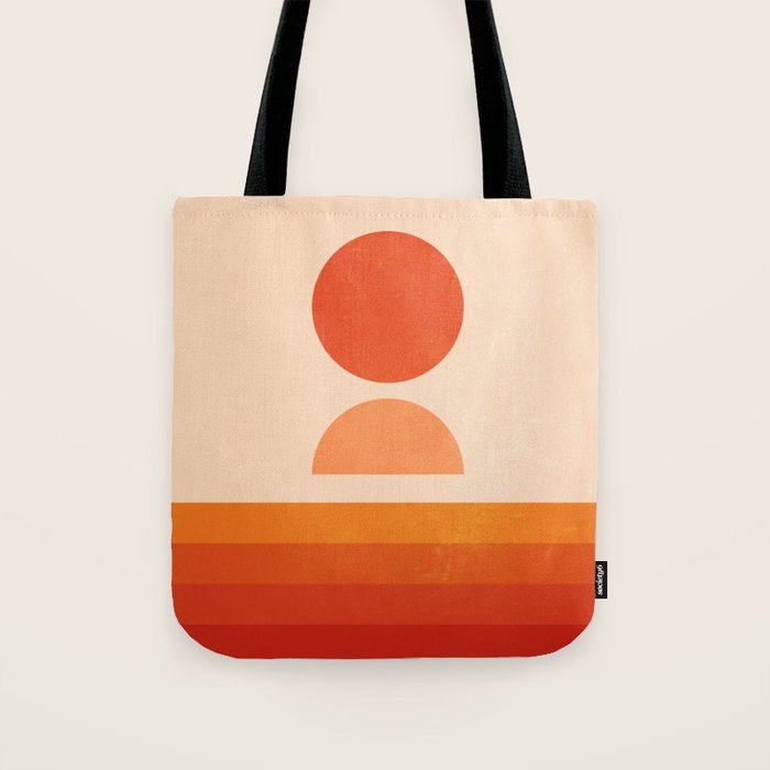 Sun Waves Tote Bag Gallery Image 1
