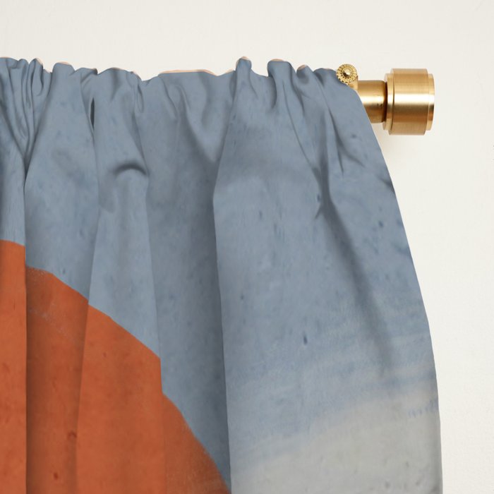 Abstract Art Landscape 63 Window Curtain Gallery Image 2