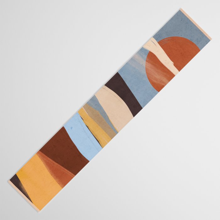 Abstract Art Landscape 63 Table Runner Gallery Image 3