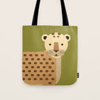 Whimsy Leopard Tote Bag Gallery Image 1