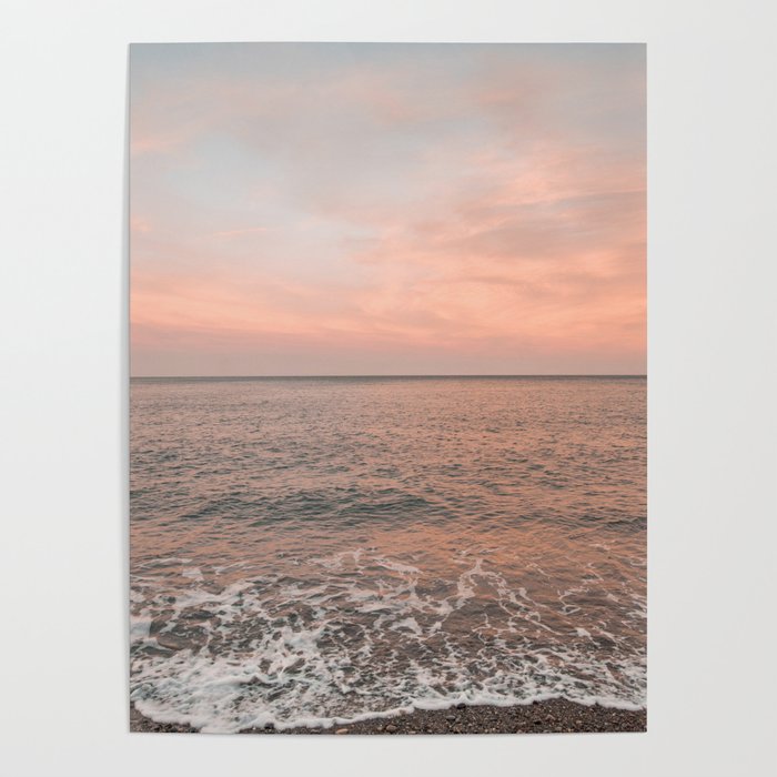 Sunset At The Beach Poster Gallery Image 4