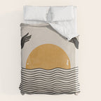 Sunrise Hand Art Duvet Cover Gallery Image 6