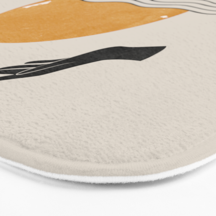 Sunrise Hand Art Bath Mat Gallery Image 3