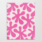 Hot Pink Amoeba Dance Funky Abstract Pattern Notebook Gallery Image 4