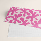 Hot Pink Amoeba Dance Funky Abstract Pattern Wrapping Paper Gallery Image 2