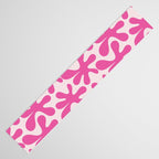 Hot Pink Amoeba Dance Funky Abstract Pattern Table Runner Gallery Image 3