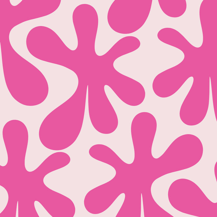 Hot Pink Amoeba Dance Funky Abstract Pattern Coffee Mug Gallery Image 2