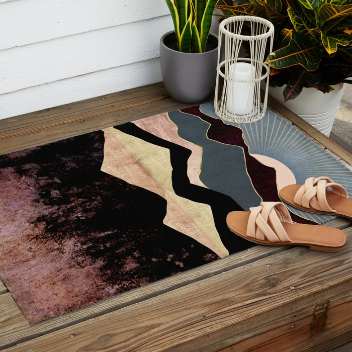 Crimson Peaks Outdoor Rug Gallery Image 2