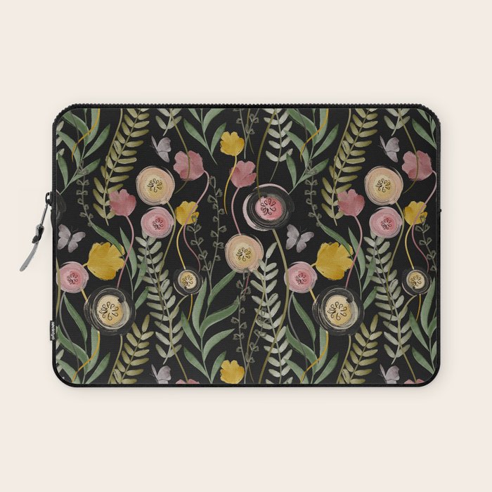 Meadow Noir Laptop Sleeve Gallery Image 1