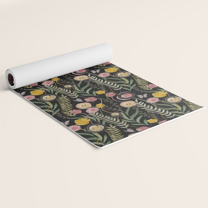 Meadow Noir Yoga Mat Gallery Image 2