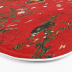 Monkey World Red Bath Mat Gallery Image 3