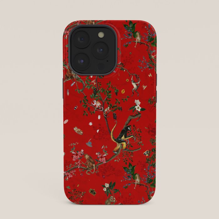 Monkey World Red iPhone Case Gallery Image 35