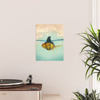Brilliant DISGUISE - Goldfish with a Shark Fin Poster Gallery Image 2