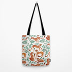 Cheetah Collection - Orange & Green Palette Tote Bag Gallery Image 2
