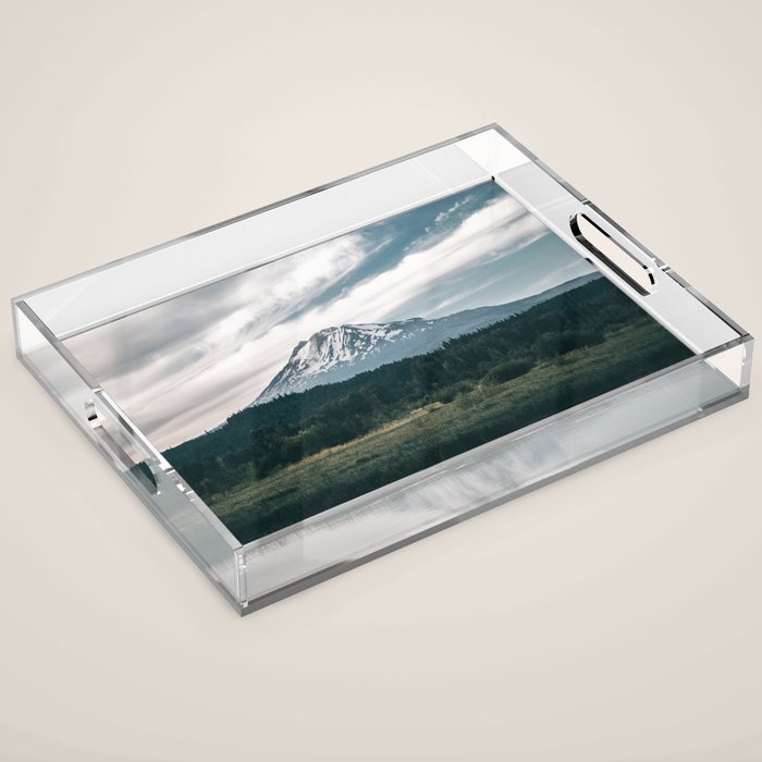 Mount Adams Reflections Acrylic Tray Gallery Image 1
