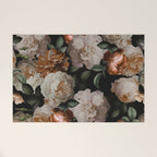 Golden Jan Davidsz. de Heem Roses Welcome Mat Gallery Image 1