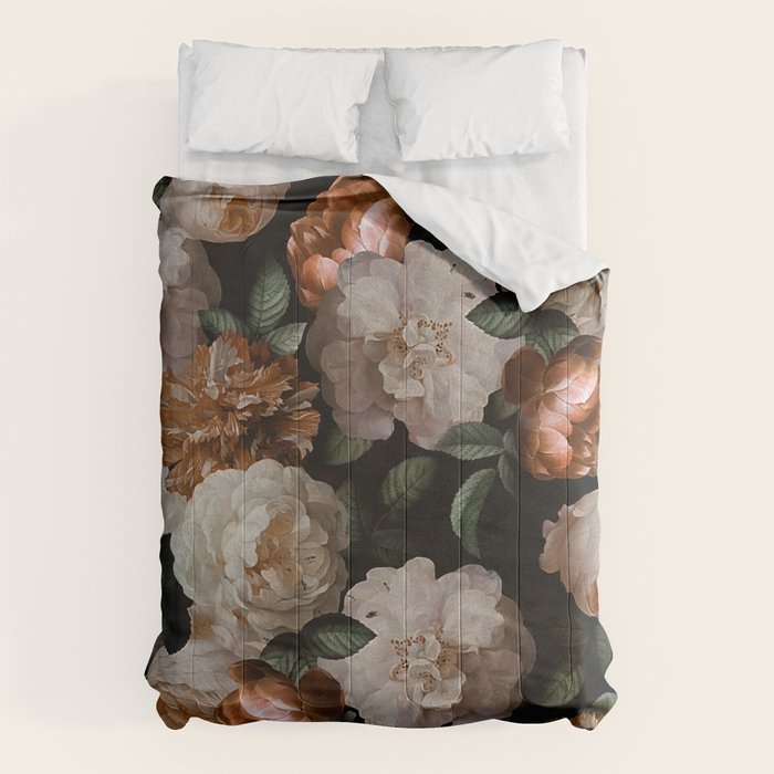 Golden Jan Davidsz. de Heem Roses Comforter Gallery Image 6