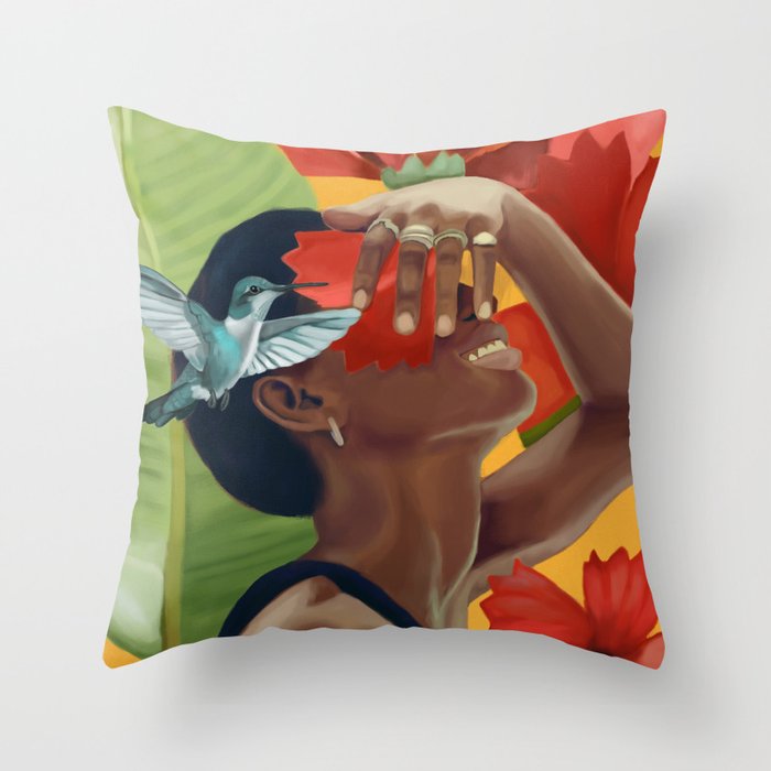 Blooming Joy Throw Pillow Gallery Image 6