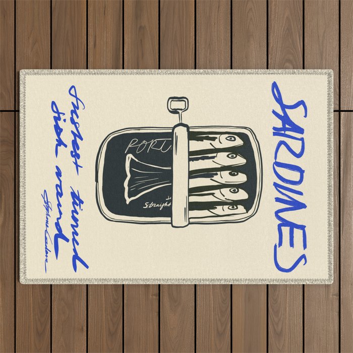 Sardines Outdoor Rug Gallery Image 1