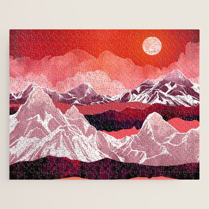 Scarlet Glow Jigsaw Puzzle Gallery Image 1