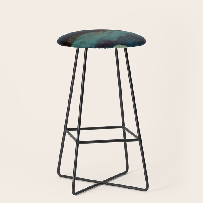 Indigo Mountains Stool Gallery Image 1