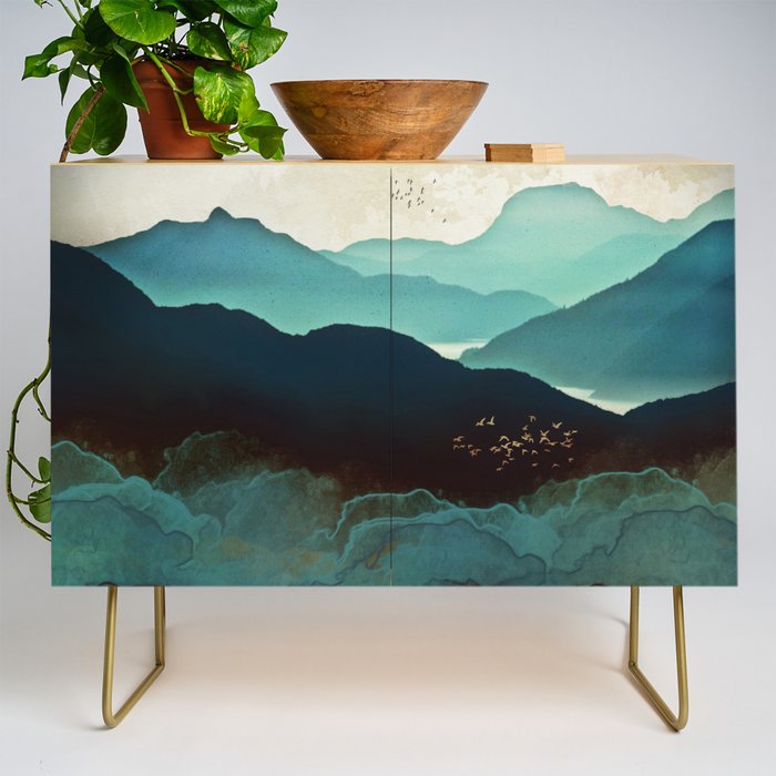 Indigo Mountains Credenza Gallery Image 1