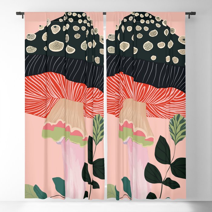 Garden Mushroom Window Curtain Gallery Image 5