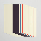 Classic Minimal Racing Car Retro Stripes - Furaribi Wrapping Paper Gallery Image 3