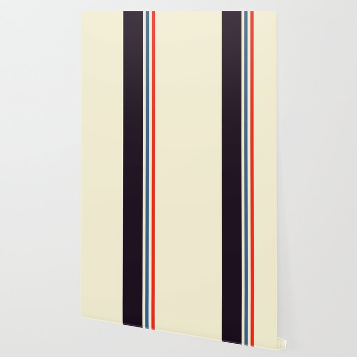 Classic Minimal Racing Car Retro Stripes - Furaribi Wallpaper Gallery Image 2