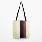 Classic Minimal Racing Car Retro Stripes - Furaribi Tote Bag Gallery Image 2