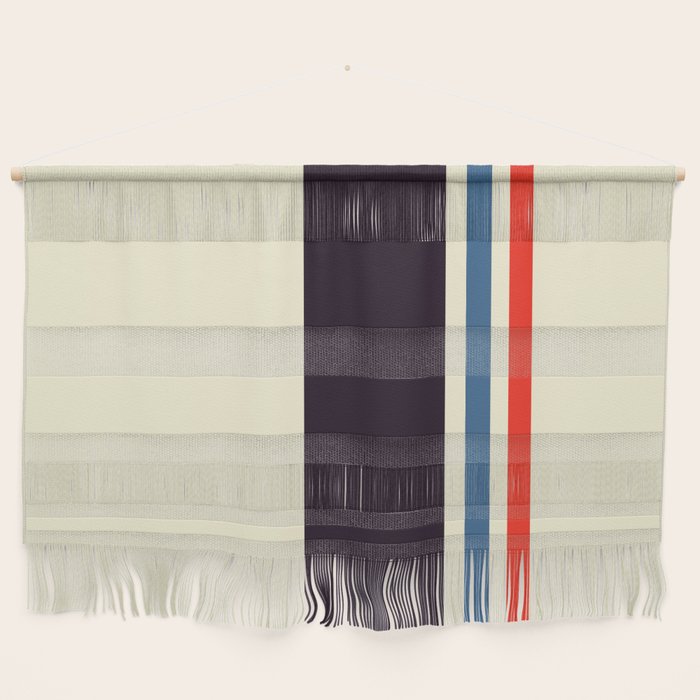 Classic Minimal Racing Car Retro Stripes - Furaribi Wall Hanging Gallery Image 1