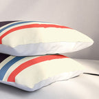 Classic Minimal Racing Car Retro Stripes - Furaribi Pillow Sham Gallery Image 3