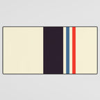 Classic Minimal Racing Car Retro Stripes - Furaribi Desk Mat Gallery Image 3