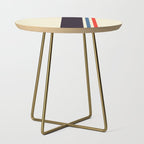 Classic Minimal Racing Car Retro Stripes - Furaribi Side Table Gallery Image 1