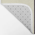 Classic Minimal Racing Car Retro Stripes - Furaribi Bath Mat Gallery Image 2