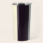 Classic Minimal Racing Car Retro Stripes - Furaribi Travel Mug Gallery Image 1