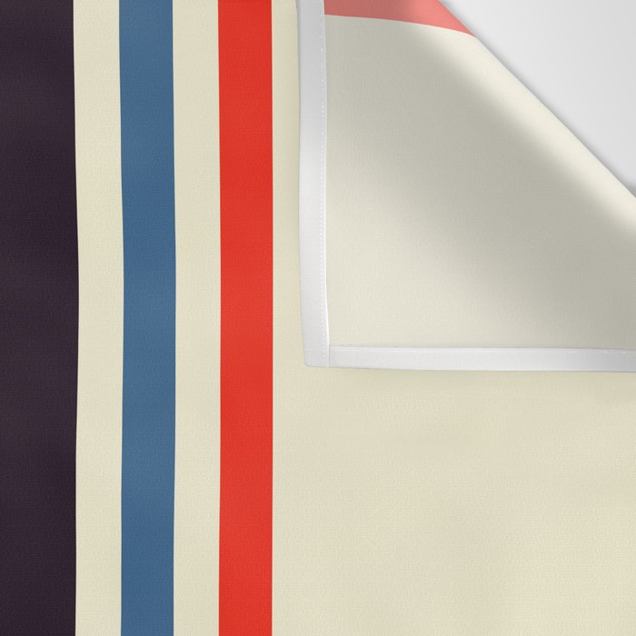 Classic Minimal Racing Car Retro Stripes - Furaribi Wall Tapestry Gallery Image 3