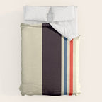 Classic Minimal Racing Car Retro Stripes - Furaribi Duvet Cover Gallery Image 6