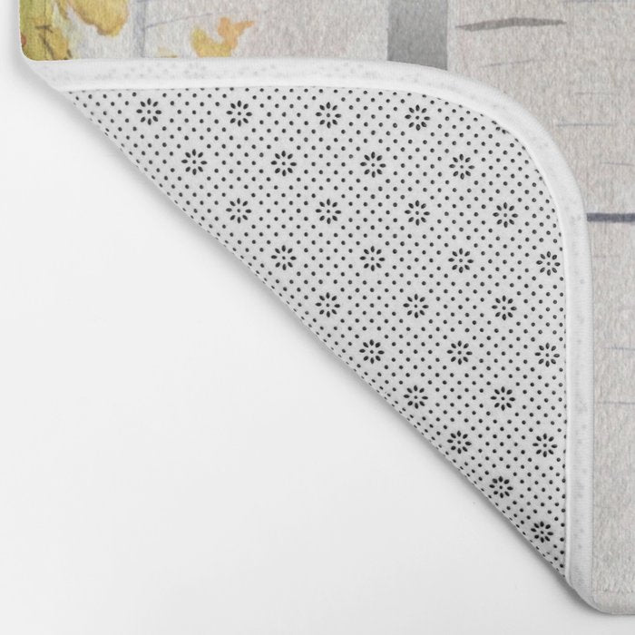 Birch Tree Bath Mat Gallery Image 2