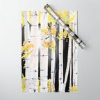 Birch Tree Wrapping Paper Gallery Image 1