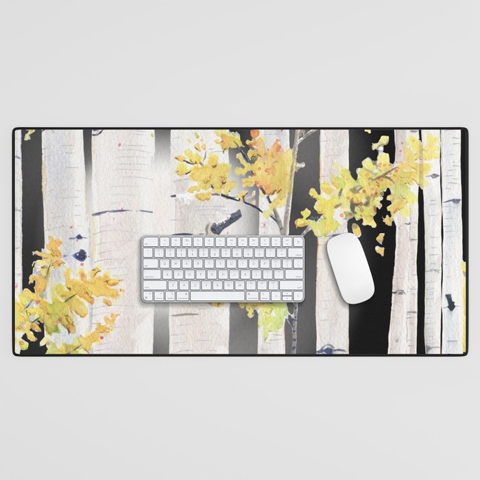 Birch Tree Desk Mat Gallery Image 1