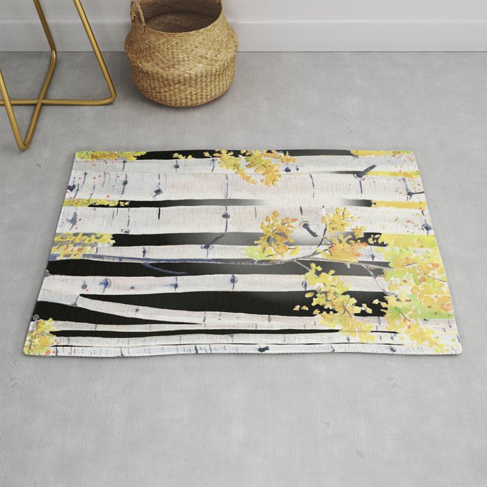 Birch Tree Rug Gallery Image 1