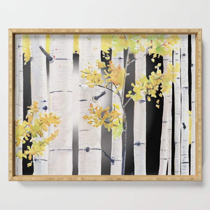 Birch Tree Serving Tray Gallery Image 1