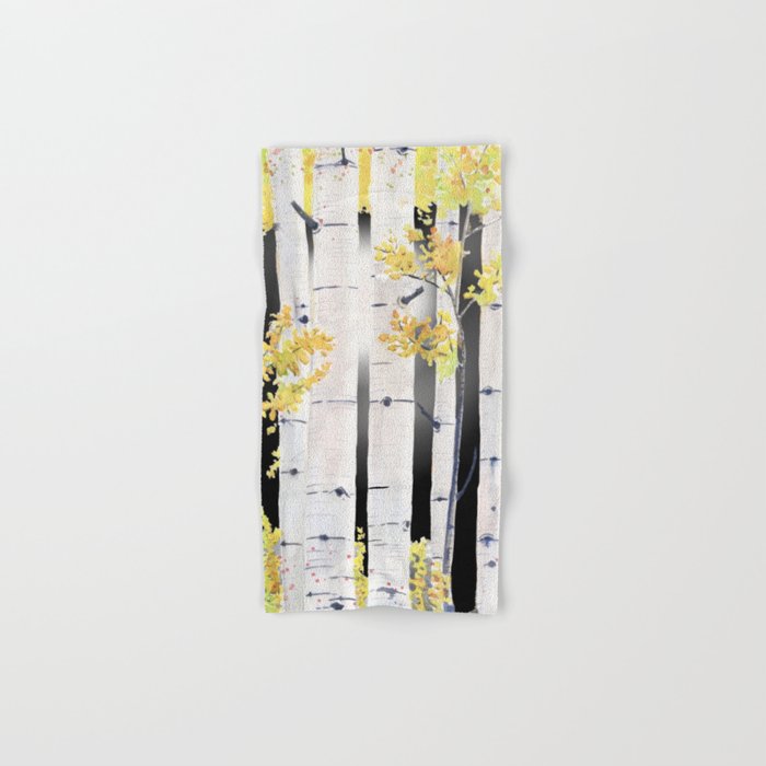 Birch Tree Hand & Bath Towel Gallery Image 1