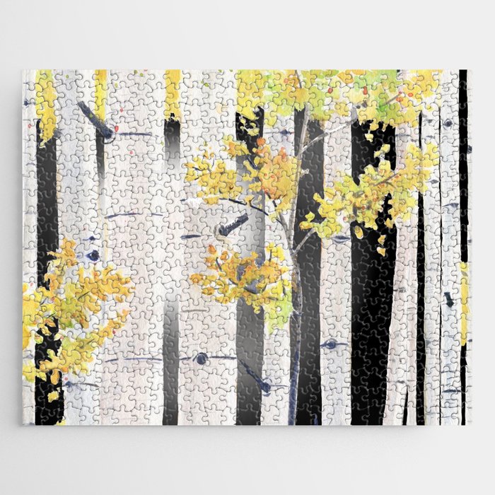 Birch Tree Jigsaw Puzzle Gallery Image 1