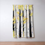 Birch Tree Window Curtain Gallery Image 3