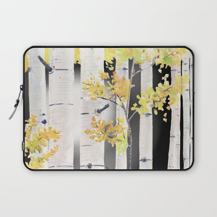 Birch Tree Laptop Sleeve Gallery Image 1