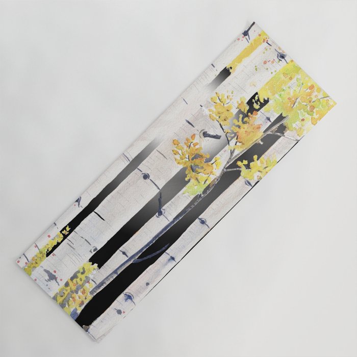 Birch Tree Yoga Mat Gallery Image 1