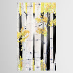 Birch Tree Tablecloth Gallery Image 2